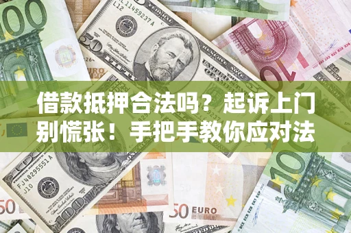 北京借款抵押合法吗？起诉上门别慌张！手把手教你应对法律程序